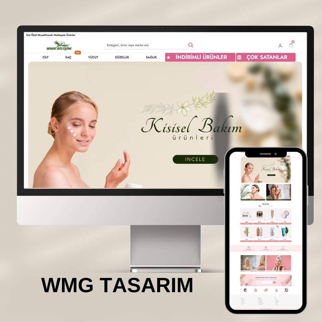 WMG Doğal Bakım Mağazası V1 E-Ticaret Yazılımı
